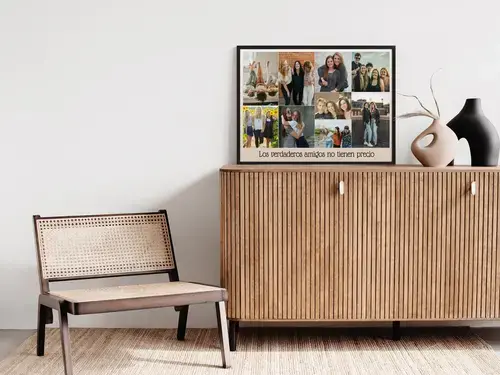 Collage de fotos de amistad personalizable