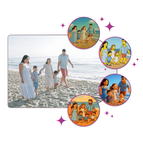 Convertir selfie en cómic con IA: anime y sticker