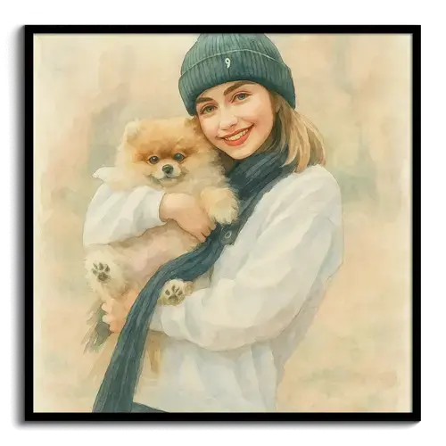 Foto convertida con IA: acuarela y más estilos