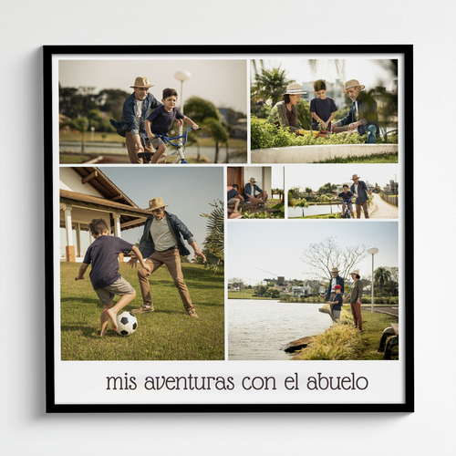 Regalo para abuelos mis aventuras con el abuelo