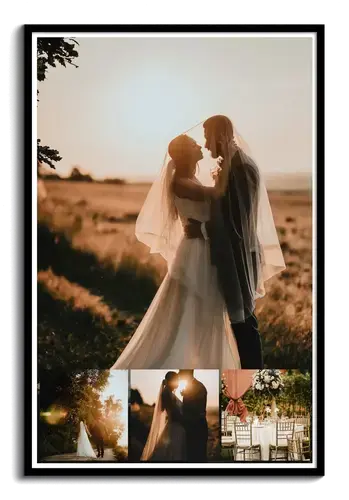 Crea un Collage de Boda Personalizado para Decorar tu Hogar