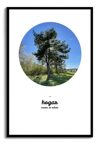 Arte personalizada con imagen y texto propio en casa