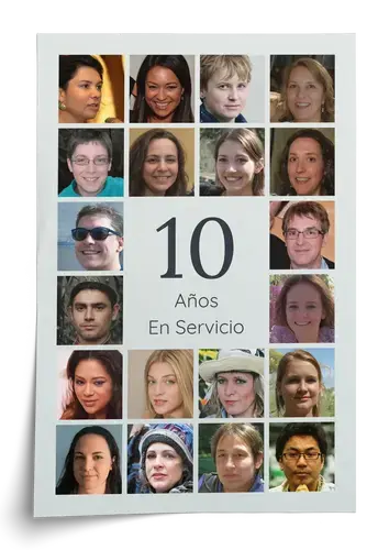 Crea tu collage 10º aniversario: personaliza nº, nombre y texto; empresa o bodas de estaño Crea tu collage 10º aniversario: personaliza nº, nombre y texto; empresa o bodas de estaño