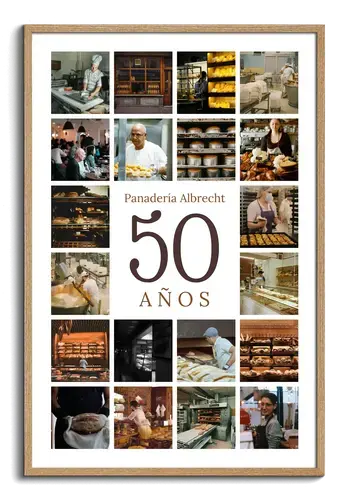 Collage de fotos número 50 aniversario de empresa