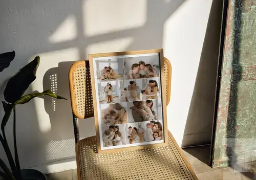 Collage Familiar Personalizada con Fotos Propias
