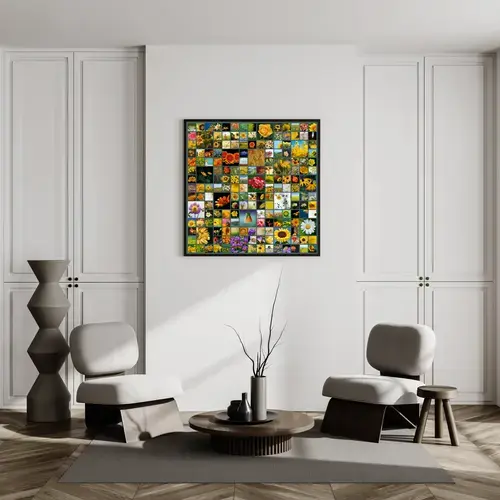 Collage Cuadrada Clásica: 1-225 Fotos Naturaleza