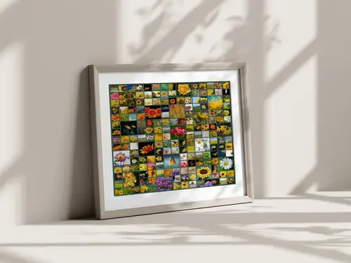 Collage Cuadrada Clásica: 1-225 Fotos Naturaleza