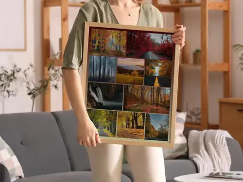 Collage Premium: Paisajes Naturales y Estaciones