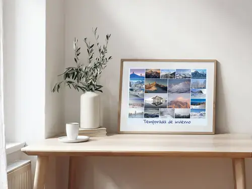 Collage Premium: Paisajes Naturales y Estaciones