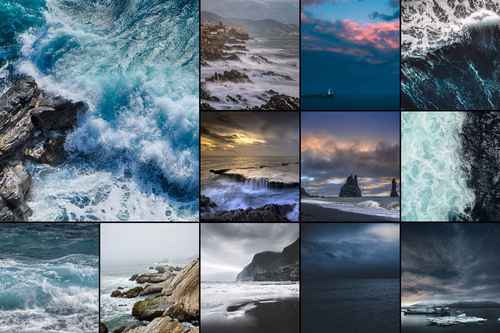 Collage de niebla y tormentas: crea el tuyo con tus fotos e imprímelo en calidad premium