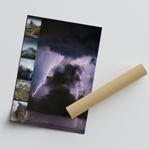 Collage de niebla y tormentas: crea el tuyo con tus fotos e imprímelo en calidad premium