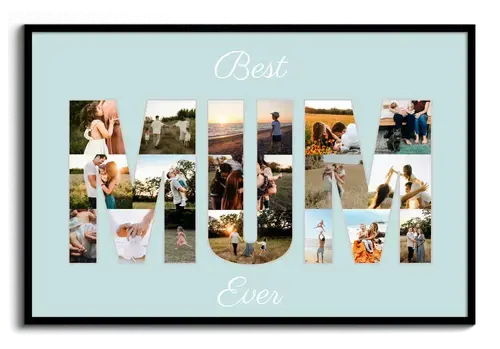 Collage de Fotos MUM Personalizable