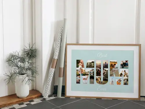 Collage de Fotos MUM Personalizable