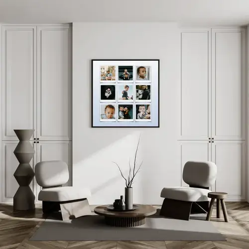 Collage de fotos para papás con frases