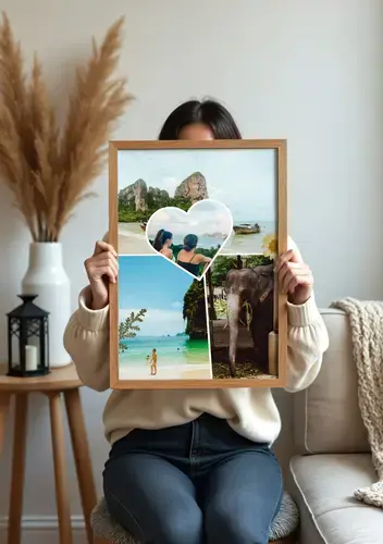 Collage Scrapbook Clean de Viajes