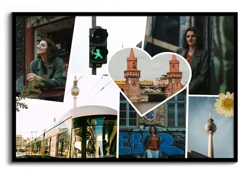 Collage Scrapbook Clean de Viajes