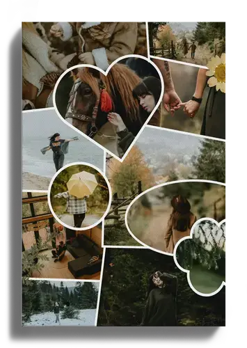 Collage Scrapbook Clean de Viajes