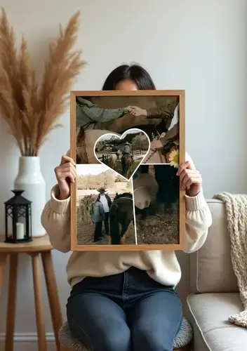 Collage scrapbook limpia Momentos favoritos