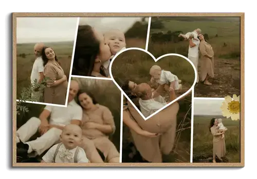 Collage scrapbook limpia Momentos favoritos