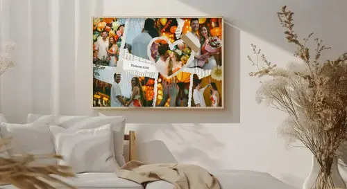 Collage scrapbook de vacaciones personalizada