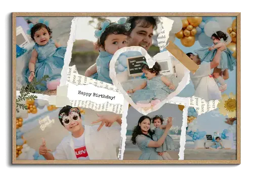 Collage estilo scrapbook Momentos favoritos