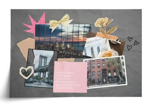 Collage scrapbook Sunny de vacaciones
