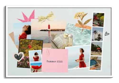 Collage scrapbook Sunny de vacaciones