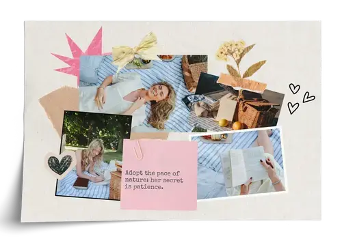 Collage de fotos Scrapbook Sunny horizontal/vertical