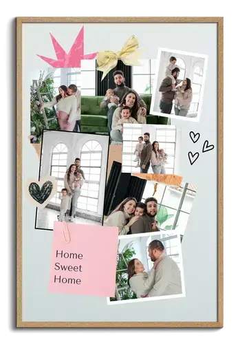 Collage de fotos Scrapbook Sunny horizontal/vertical