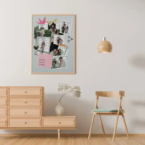 Collage de fotos Scrapbook Sunny horizontal/vertical