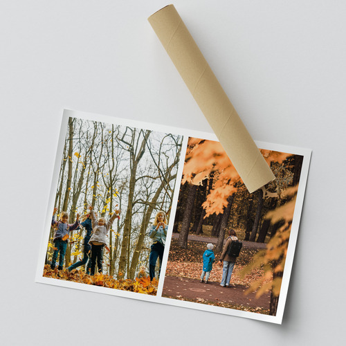 Collages de Otoño: Paisajes y Familias