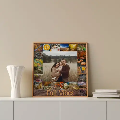 Collages de Otoño: Paisajes y Familias