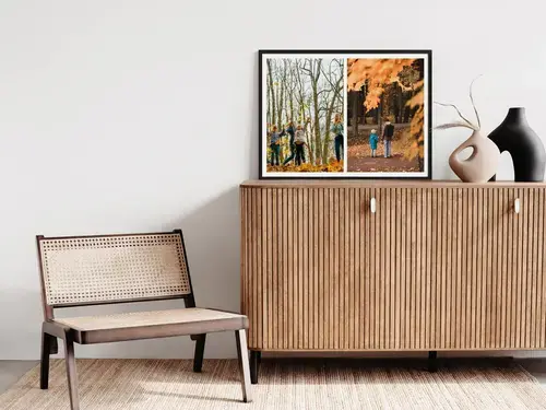 Collages de Otoño: Paisajes y Familias