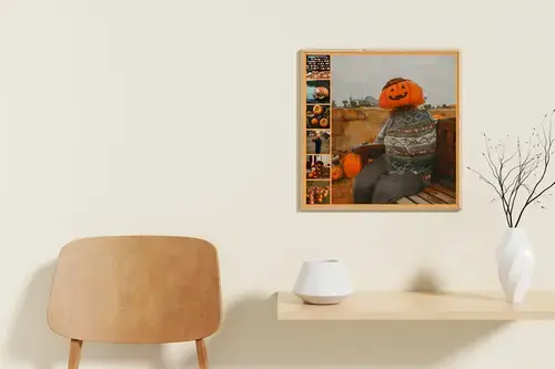 Collages de Halloween: Familias, niños y decoraciones