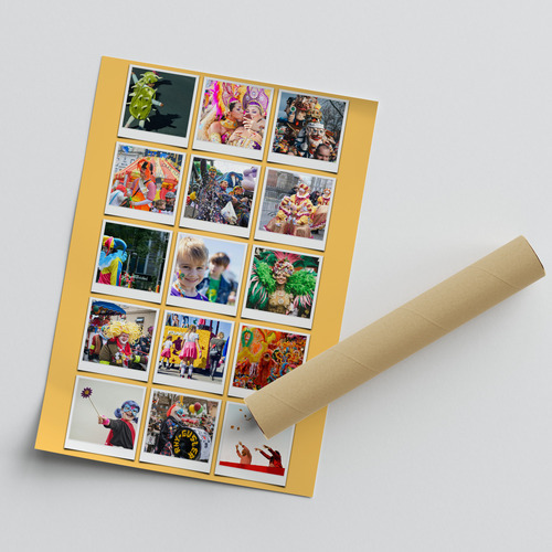 Collage de fotos de Carnaval personalizable