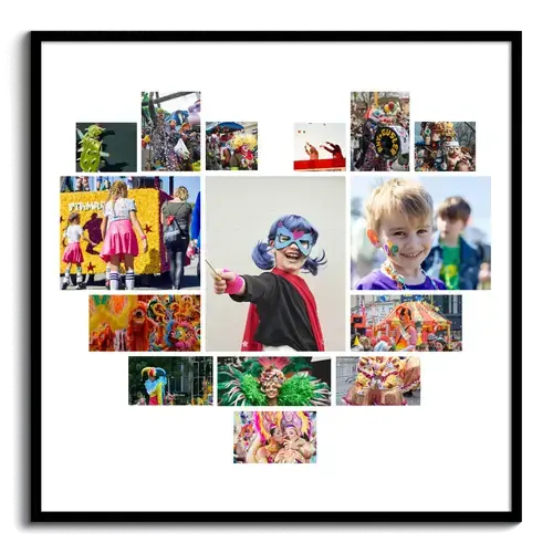 Collage de fotos de Carnaval personalizable