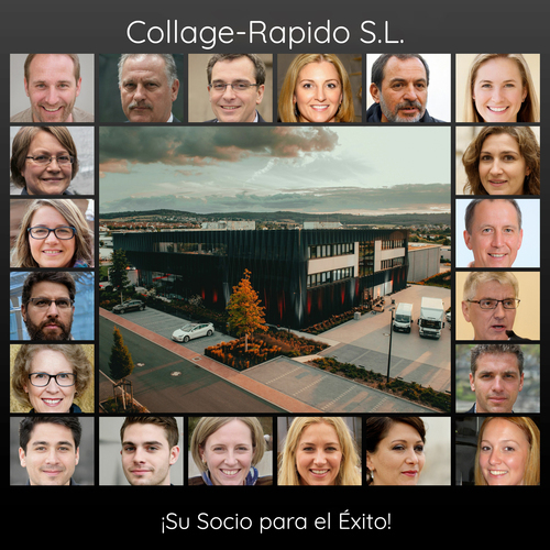 Collage Empresarial en Acrílico: ¡Destaca tu Equipo e Impulsa tu Éxito!