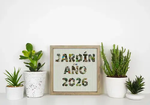 Collage Personalizada "Año Jardín" Naturaleza