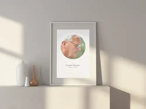 Foto Conmemorativo Redondo Personalizable