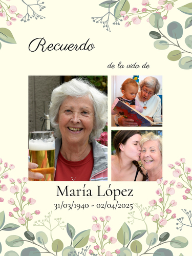 Crea tu Collage de Recuerdo - Lienzo Elegante y Personalizable