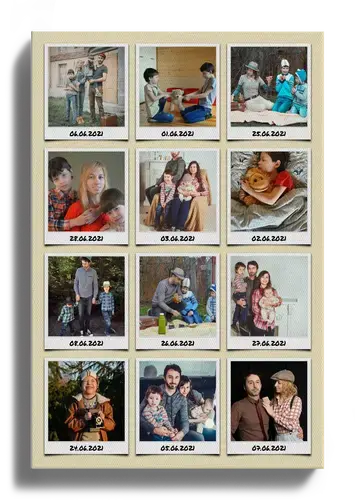 Crea tu Collage de Viaje con Polaroids Personalizados