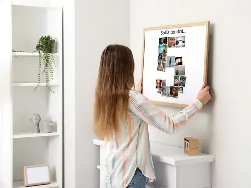 Collage de número '5' personalizada con fotos