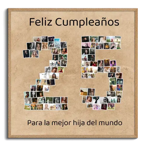 Crea tu collage de fotos para aniversarios: Regalo personalizado número 25