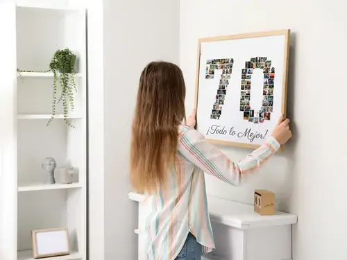 Collage de Fotos "70" Personalizable