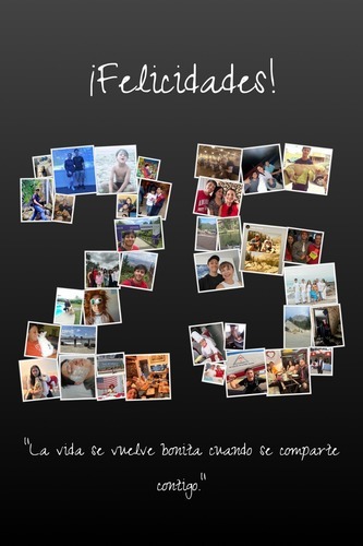 Foto del cliente Jacequeline para la valoración Fotocollage como descarga