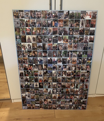 Foto del cliente Lukas para la valoración Impresión Fotocollage Espuma rígida 70x100cm