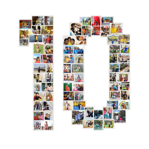 Foto del cliente Rajani para la valoración Fotocollage como descarga