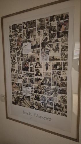Foto del cliente Stefanie para la valoración Impresión Fotocollage Póster 60x90cm