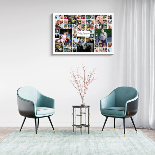 Collage de Recuerdo Premium: Crea un homenaje personalizado y emotivo