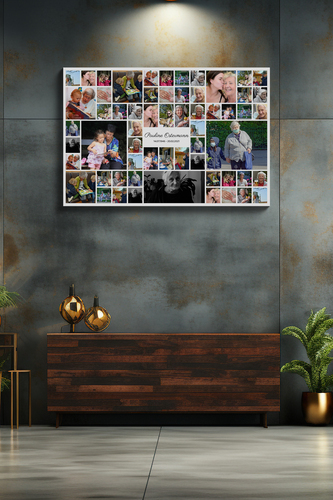 Collage de Recuerdo Premium: Crea un homenaje personalizado y emotivo